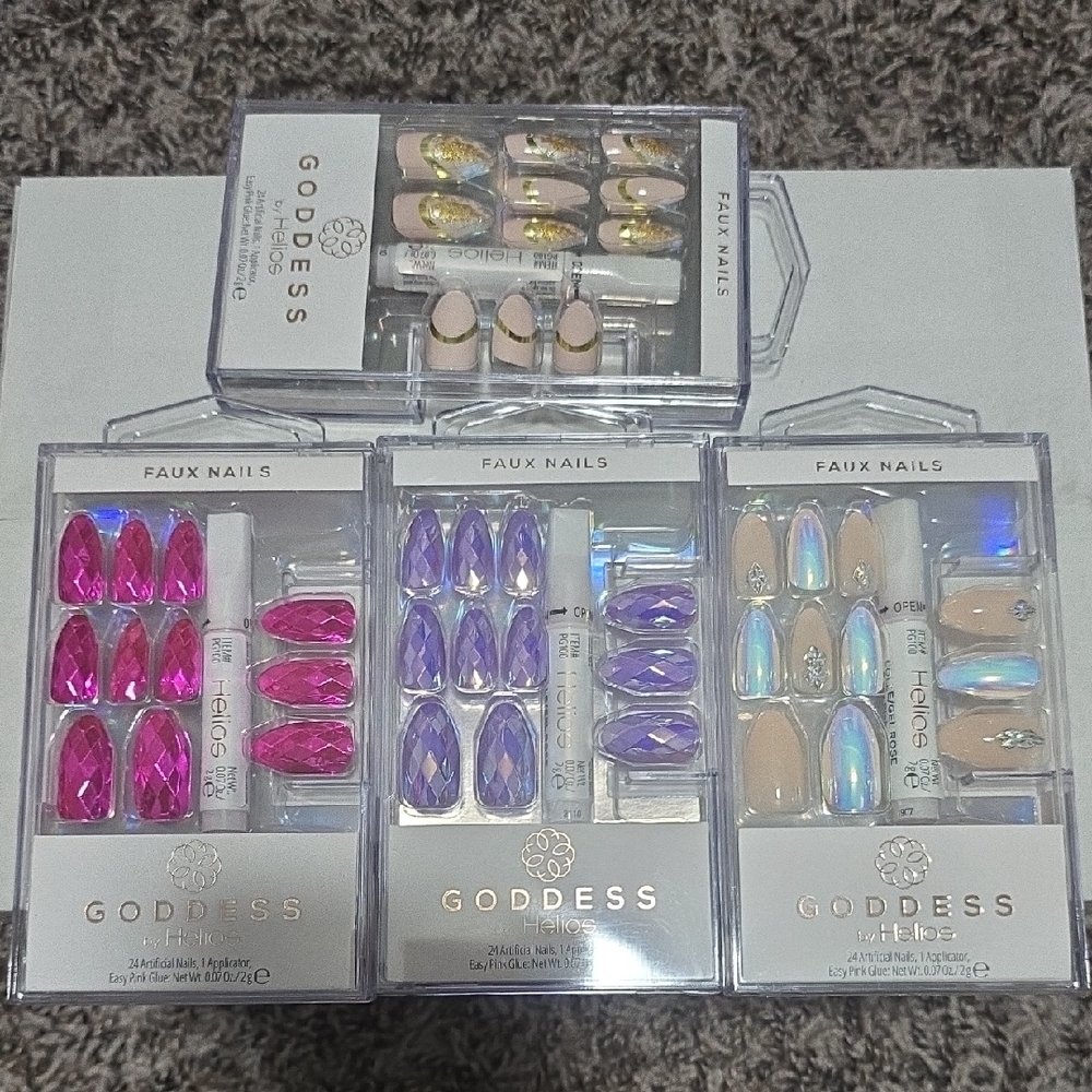 Goddess Vibrant Faux Nail Collection